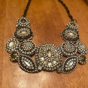 Chico’s white stone necklace
